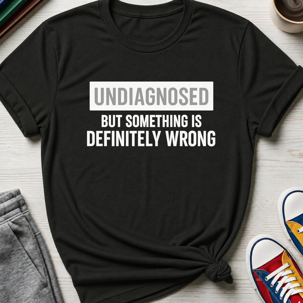 Undiagnosed But Something Is Definitely Wrong | T‑Shirt