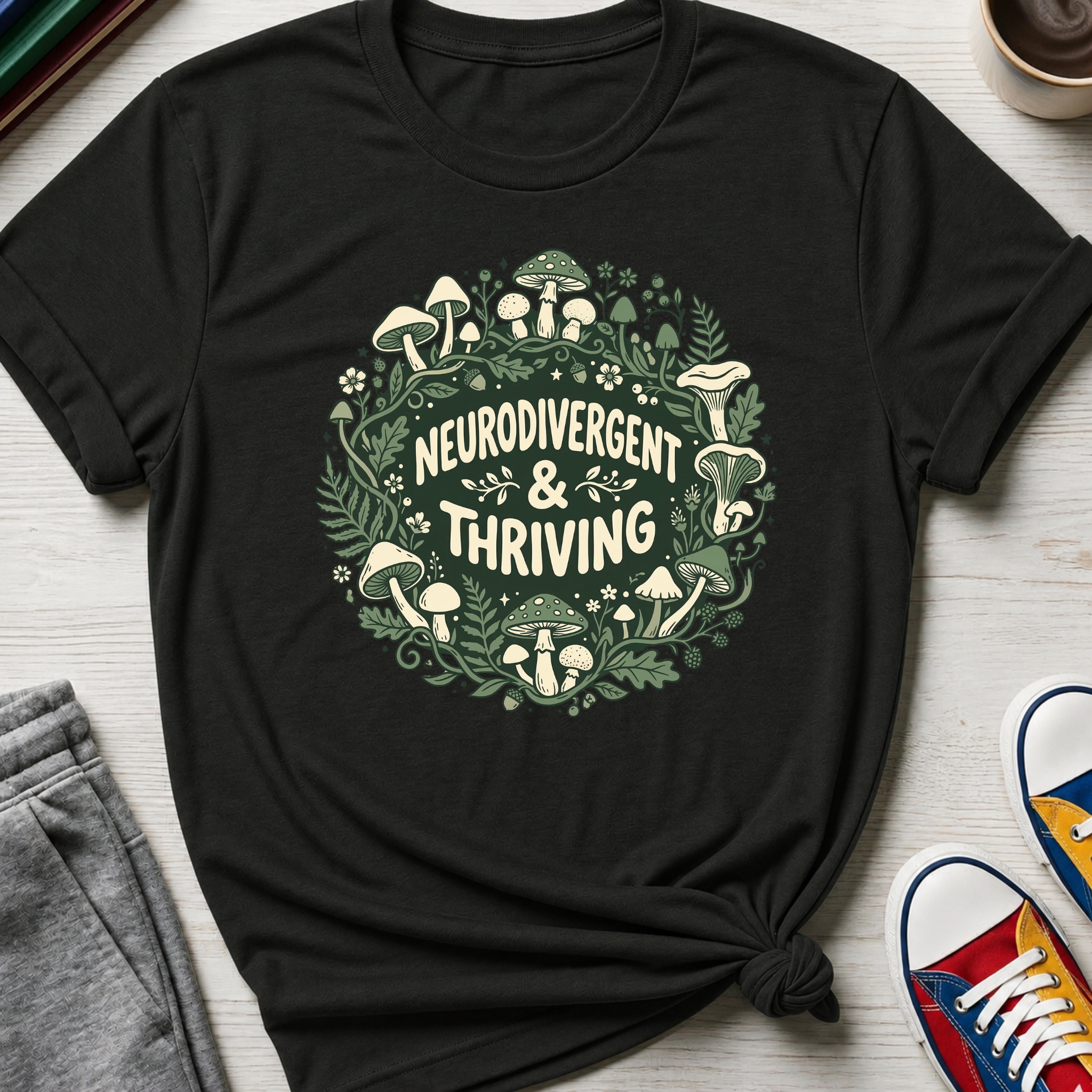 Neurodivergent and Thriving | T-Shirt