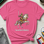 Not Here to Blend In Floral Knight | T-Shirt
