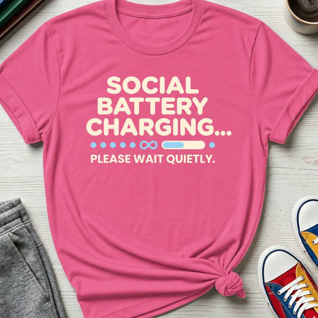 Social Battery Charging | T-Shirt