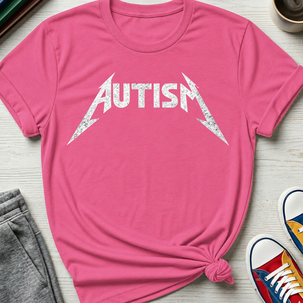 Autism Rock Band Album Cover | T-Shirt