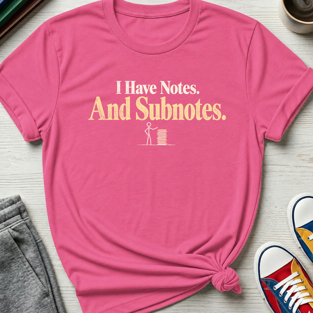 Notes and Subnotes | T-Shirt