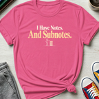 Notes and Subnotes | T-Shirt