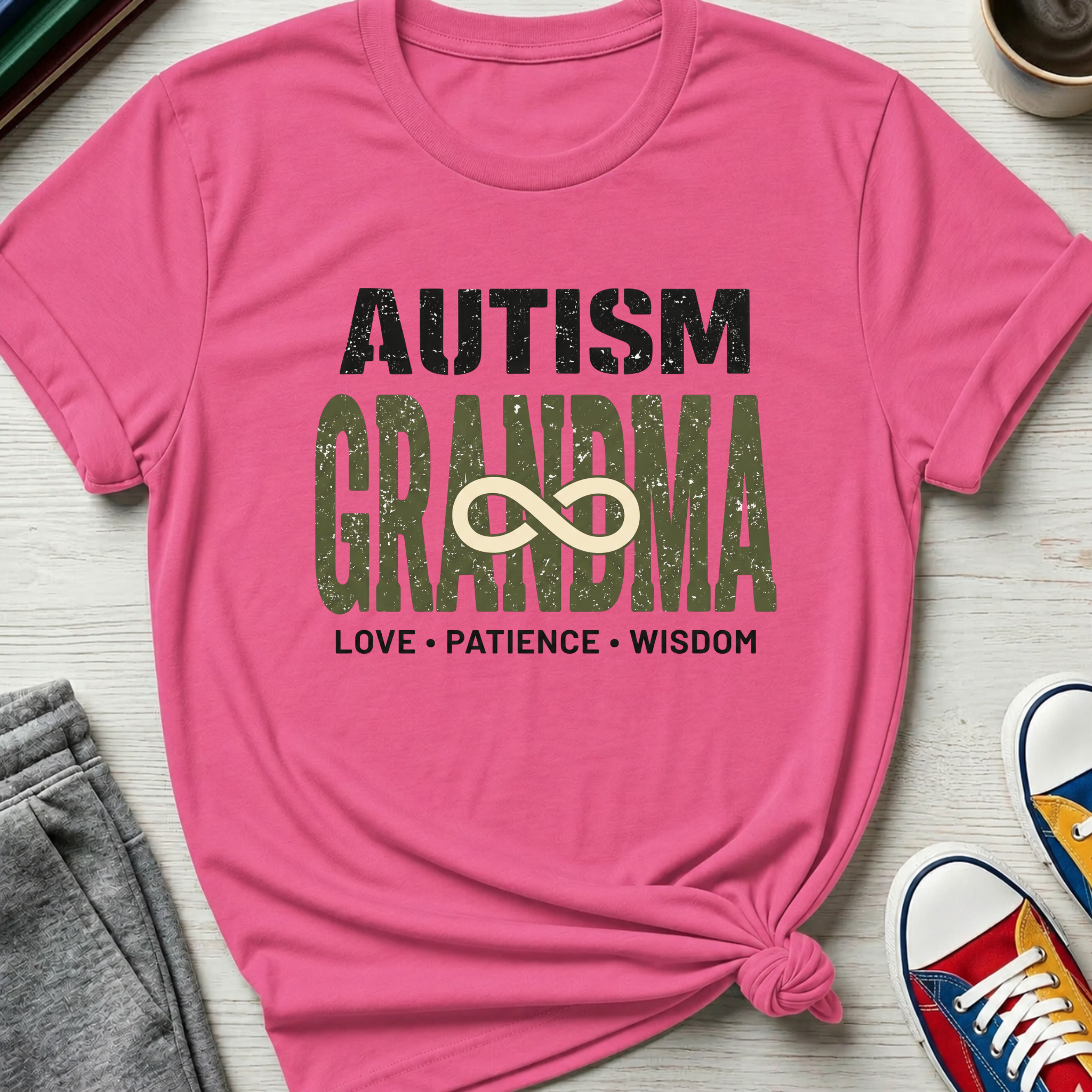 Autism Grandma Wisdom | T-Shirt