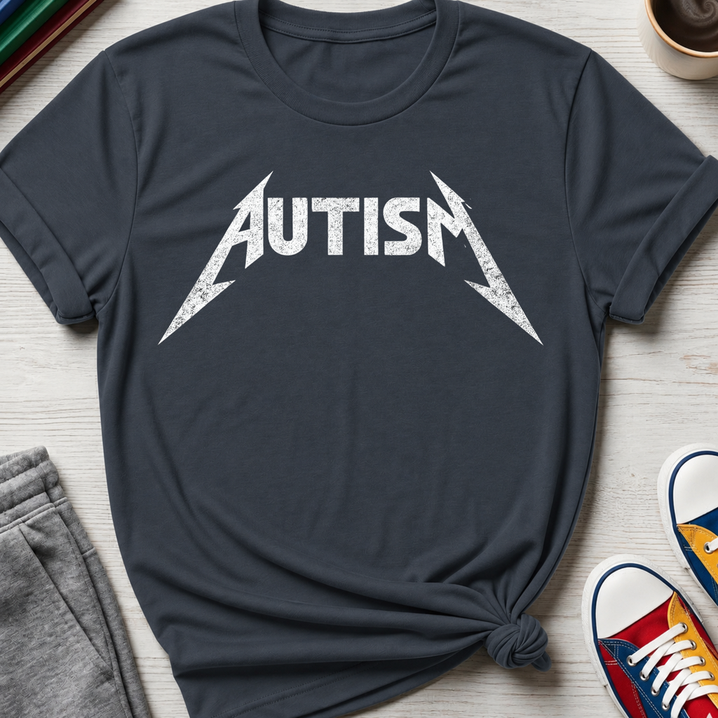 Autism Rock Band Album Cover | T-Shirt