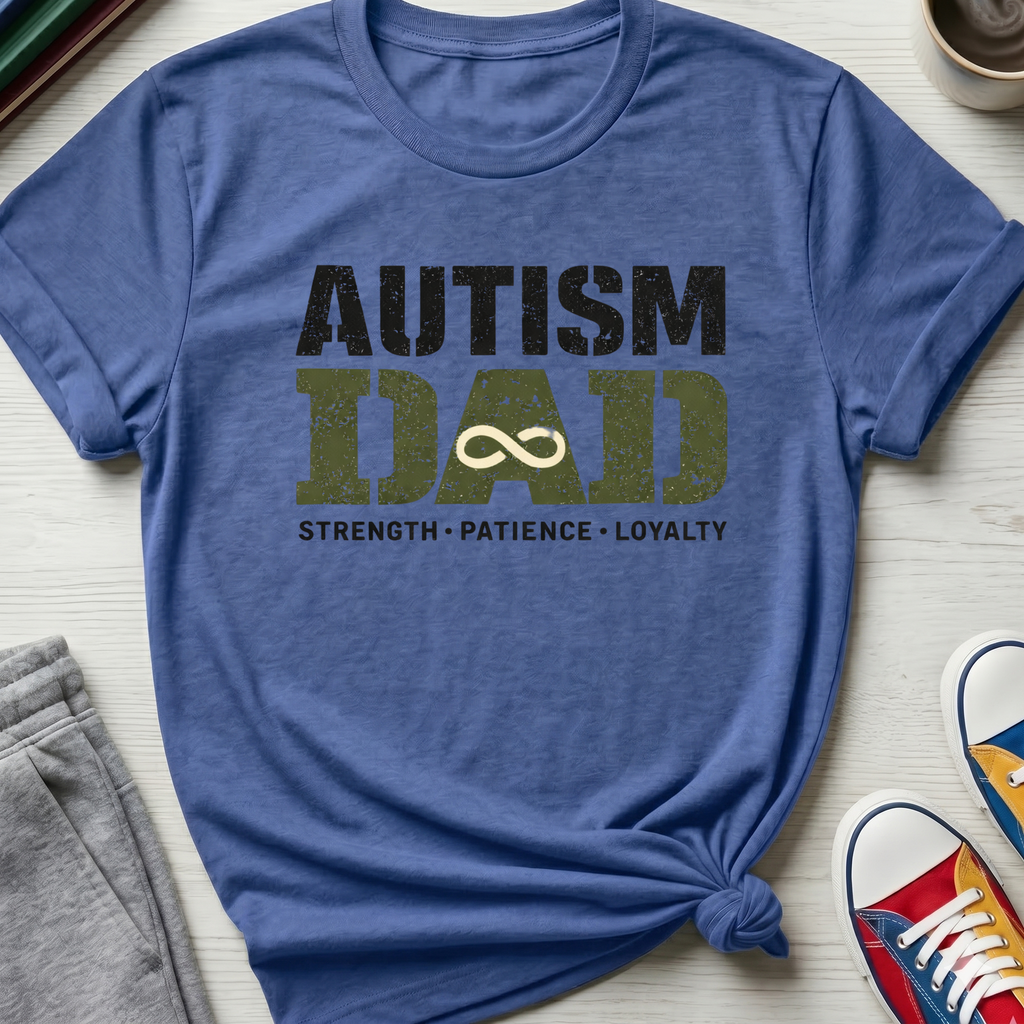Autism Dad Strength Loyalty 2 | T-Shirt