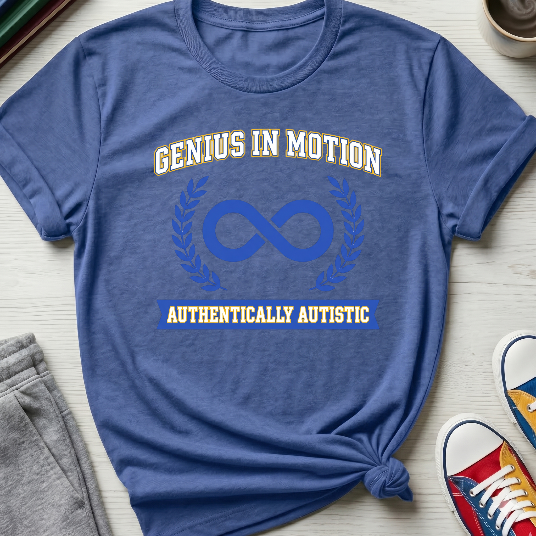 Autism Genius in Motion | T-Shirt