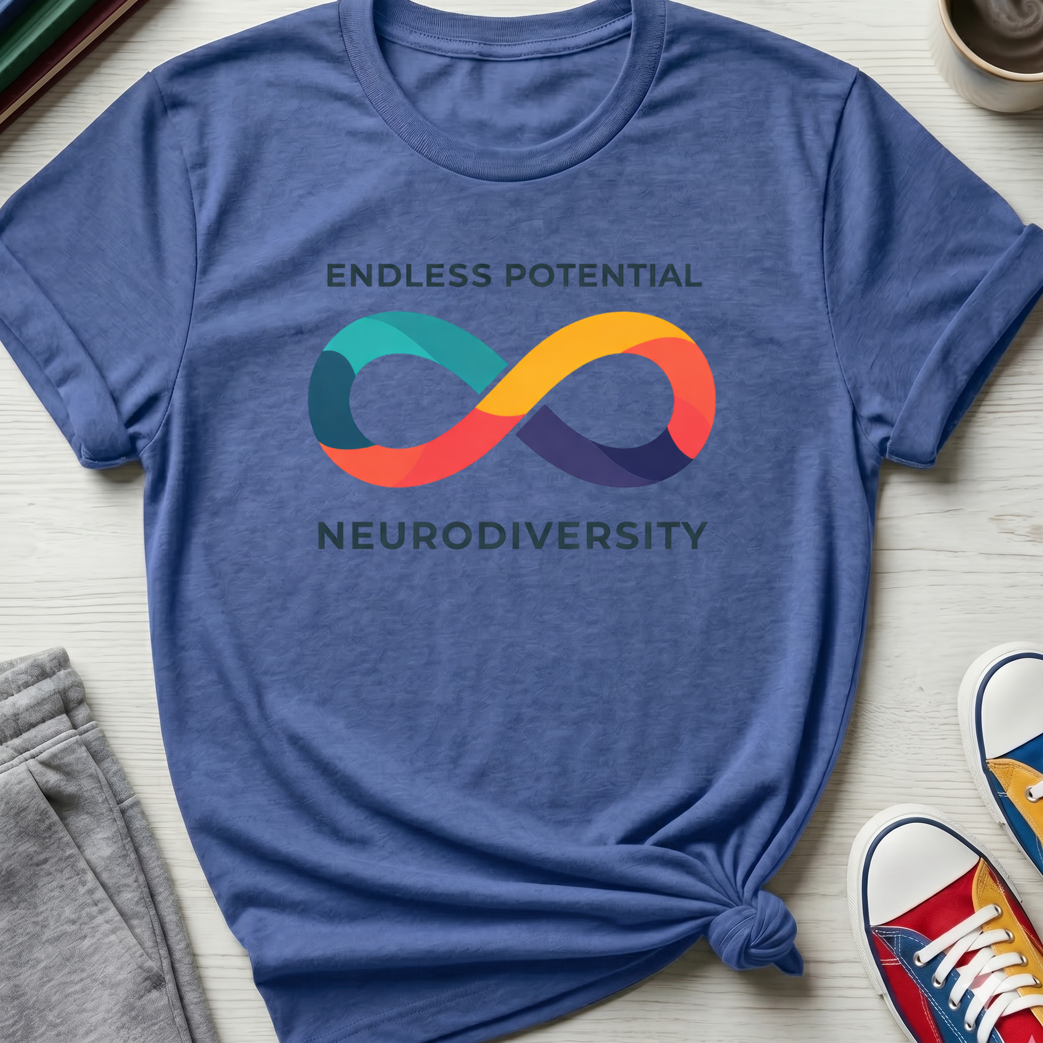 Neurodiv Endless Potential | T-Shirt