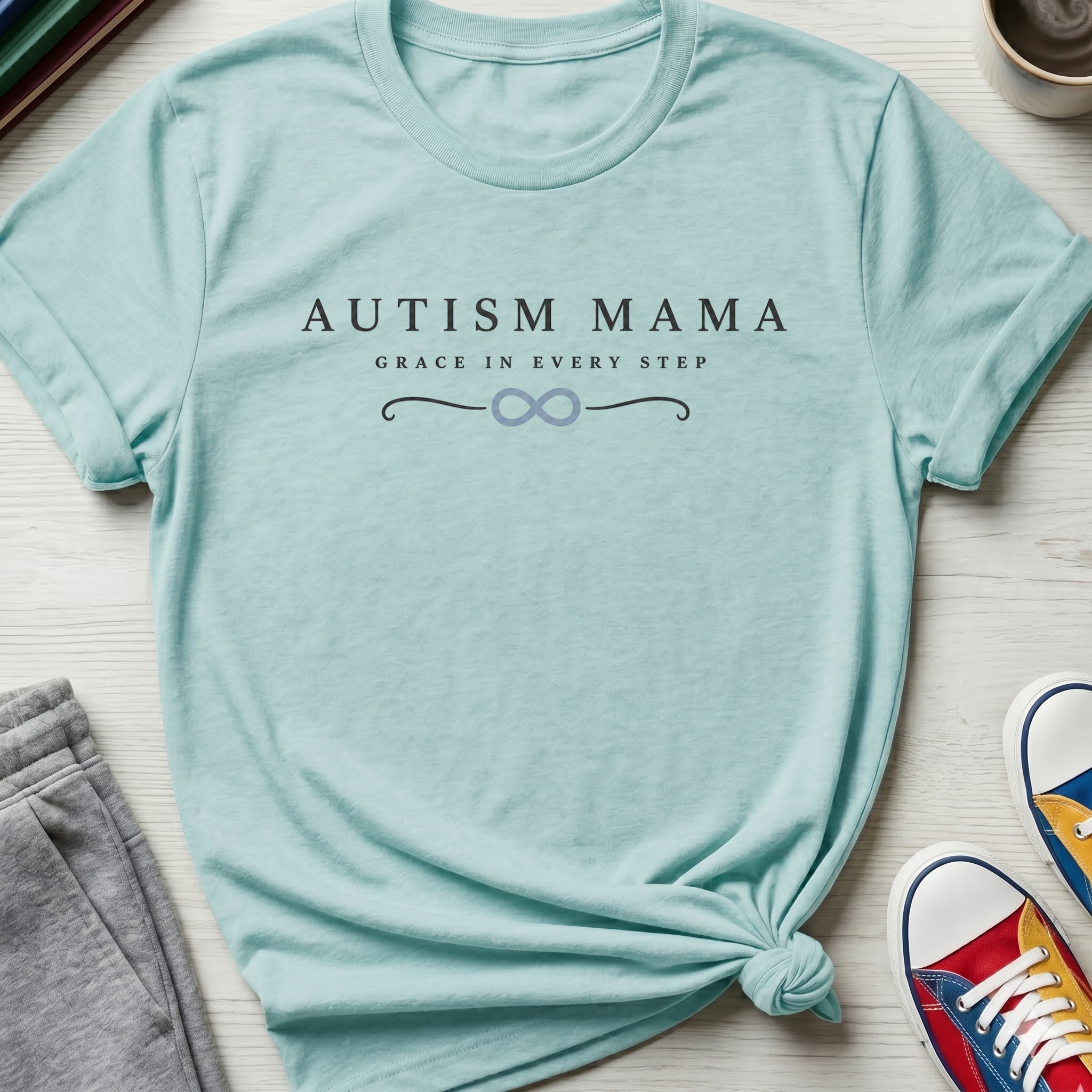 Autism Mama Grace in Every Step | T-Shirt