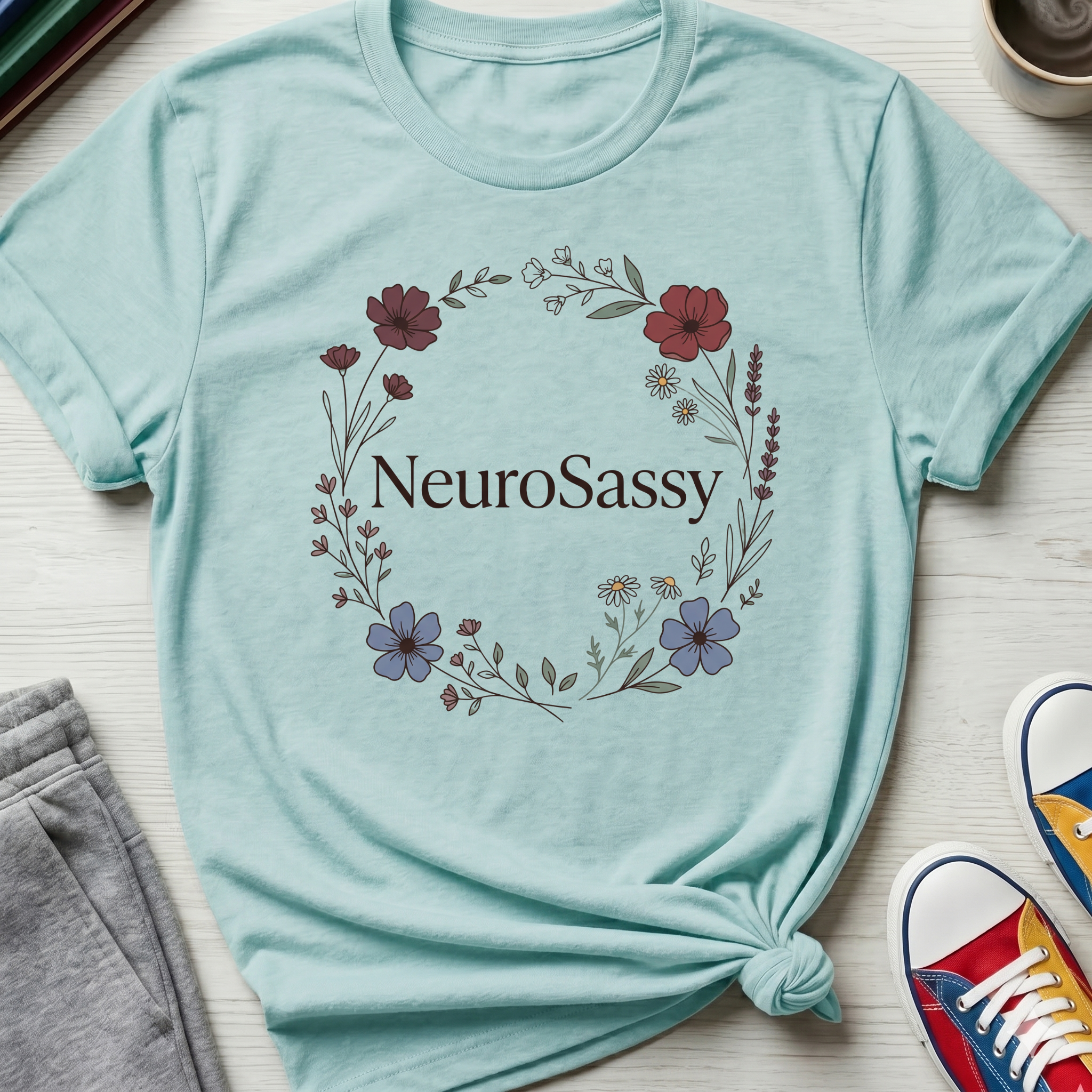 NeuroSassy Wildflowers | T-Shirt