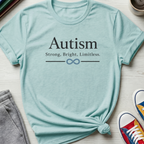Autism Strong Bright Limitless | T-Shirt