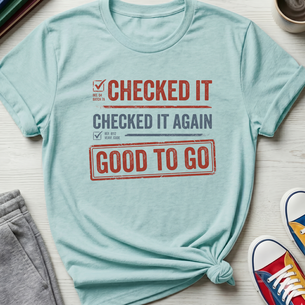 OCD Checked and Stamped | T-Shirt
