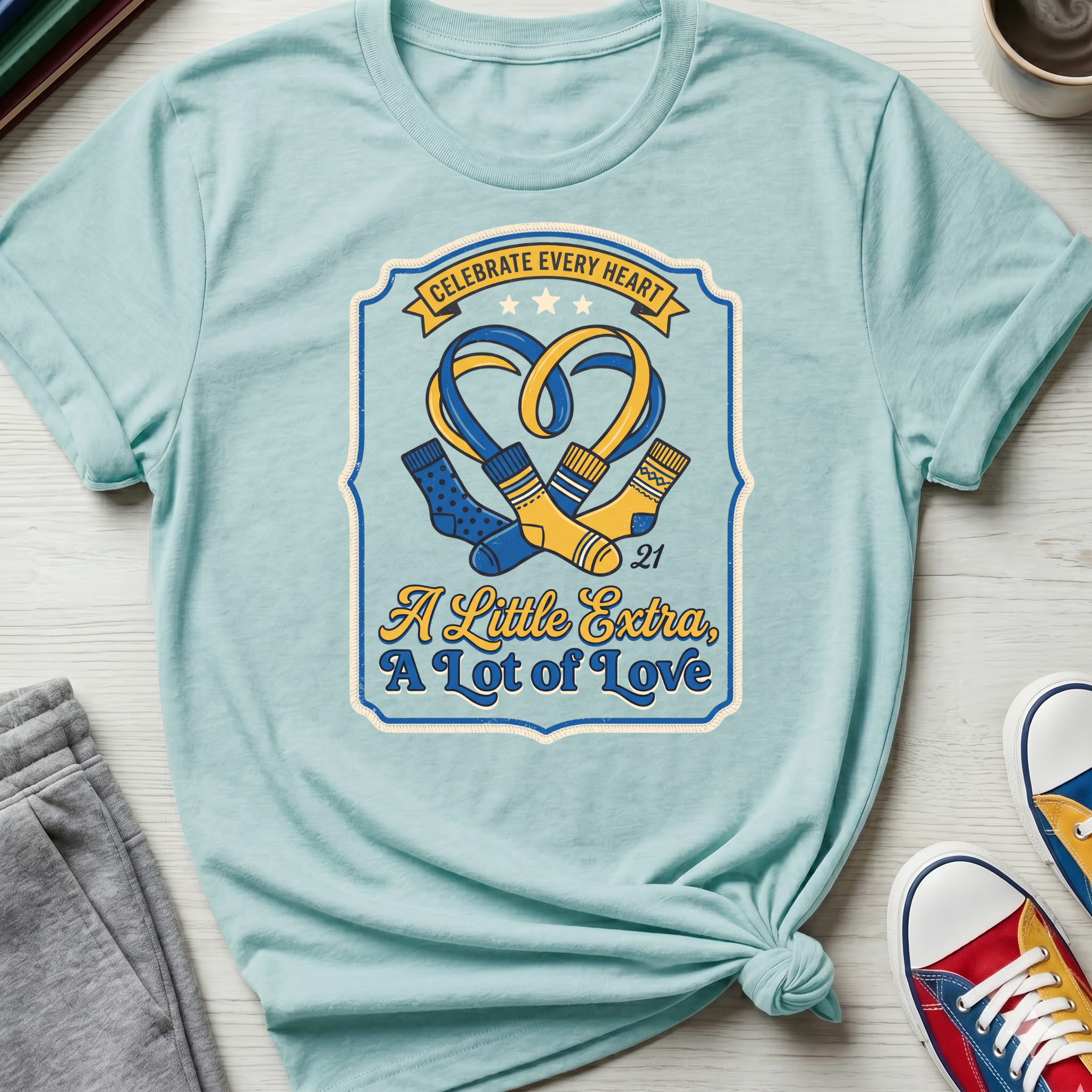 Little Extra Lot of Love - Shield | T-Shirt