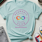 Neurodiv Club Purple Badge | T-Shirt