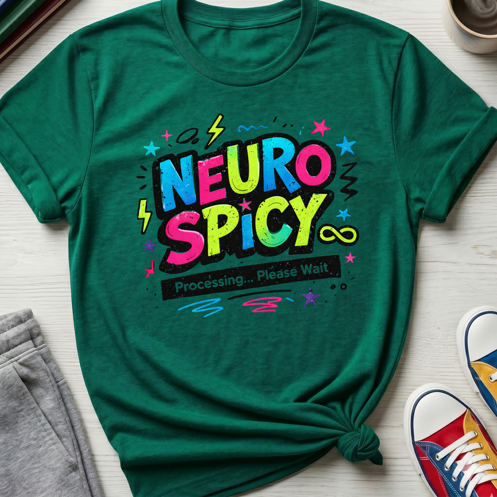 Neuro Spicy Processing Please Wait | T-Shirt