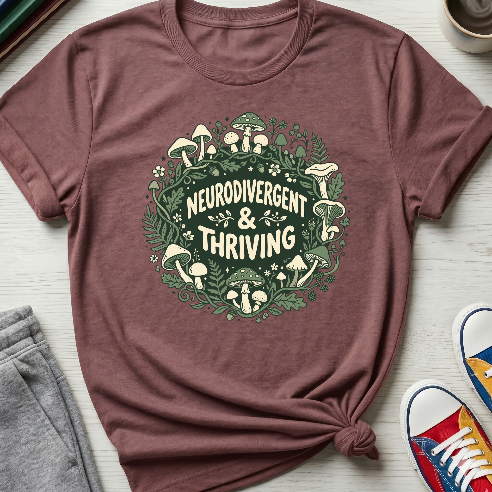 Neurodivergent and Thriving | T-Shirt