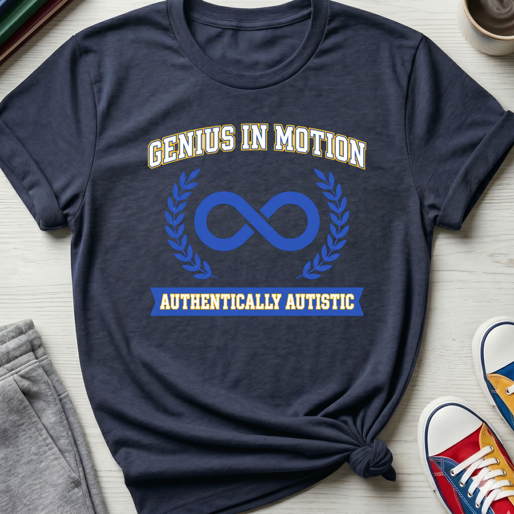 Autism Genius in Motion | T-Shirt