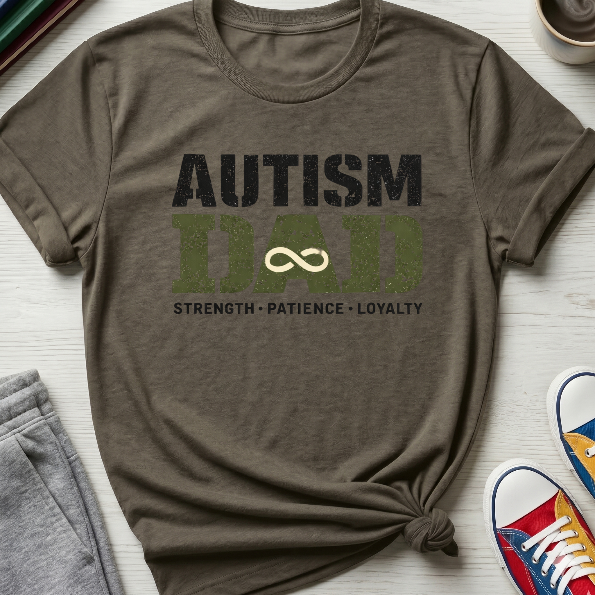 Autism Dad Strength Loyalty 2 | T-Shirt