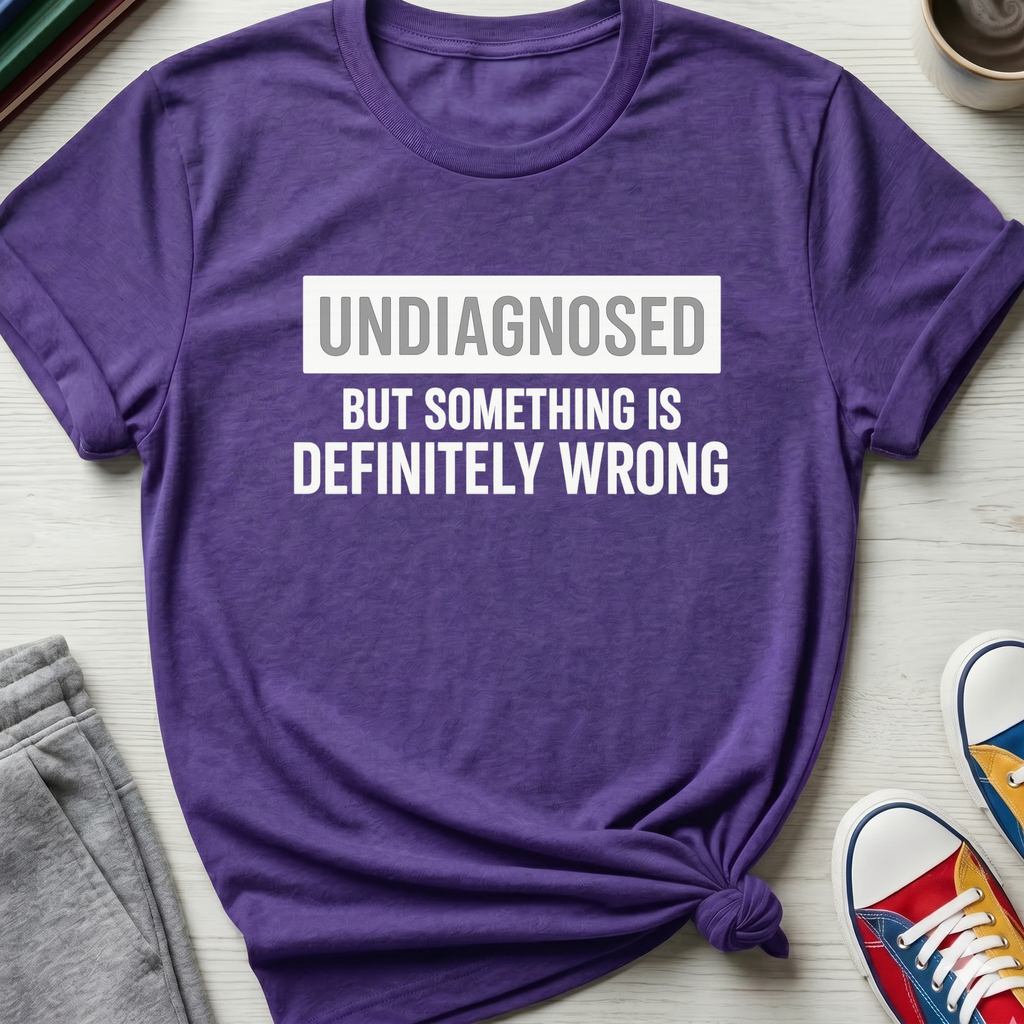 Undiagnosed But Something Is Definitely Wrong | T‑Shirt