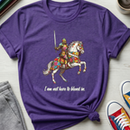 Not Here to Blend In Floral Knight | T-Shirt
