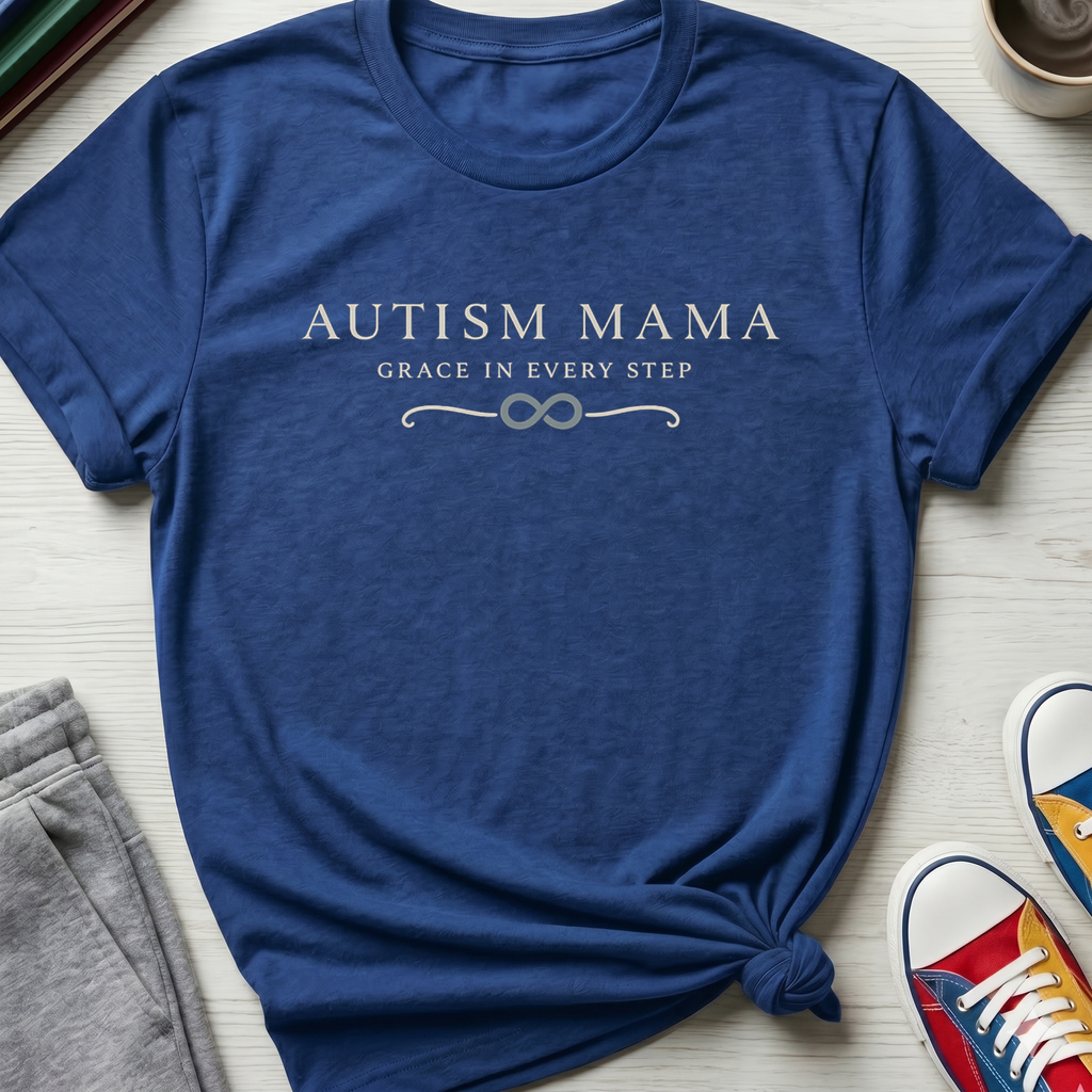 Autism Mama Grace in Every Step | T-Shirt