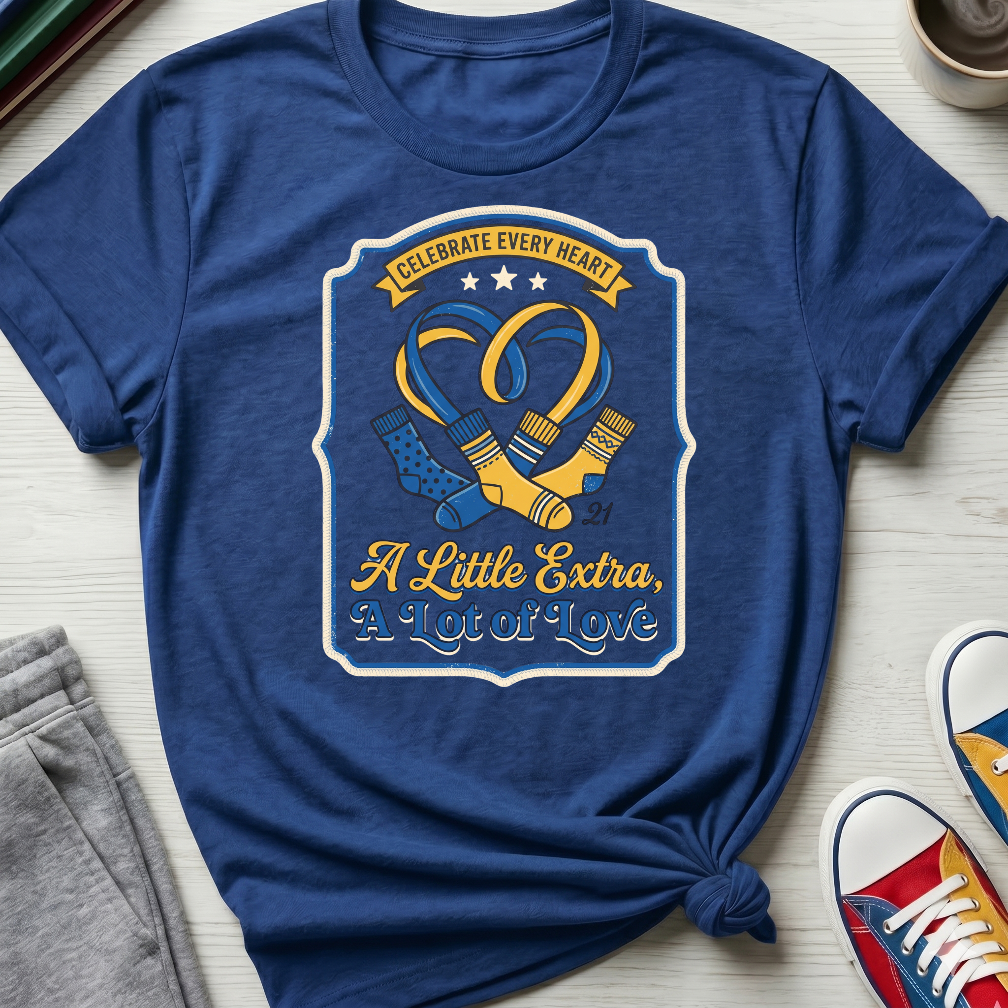 Little Extra Lot of Love - Shield | T-Shirt