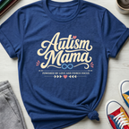 Autism Mama Powered by Love and Fierce Focus | T-Shirt