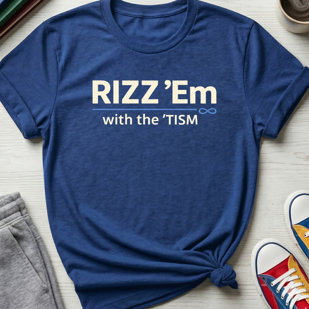 Rizz 'Em with the 'tism | T-Shirt