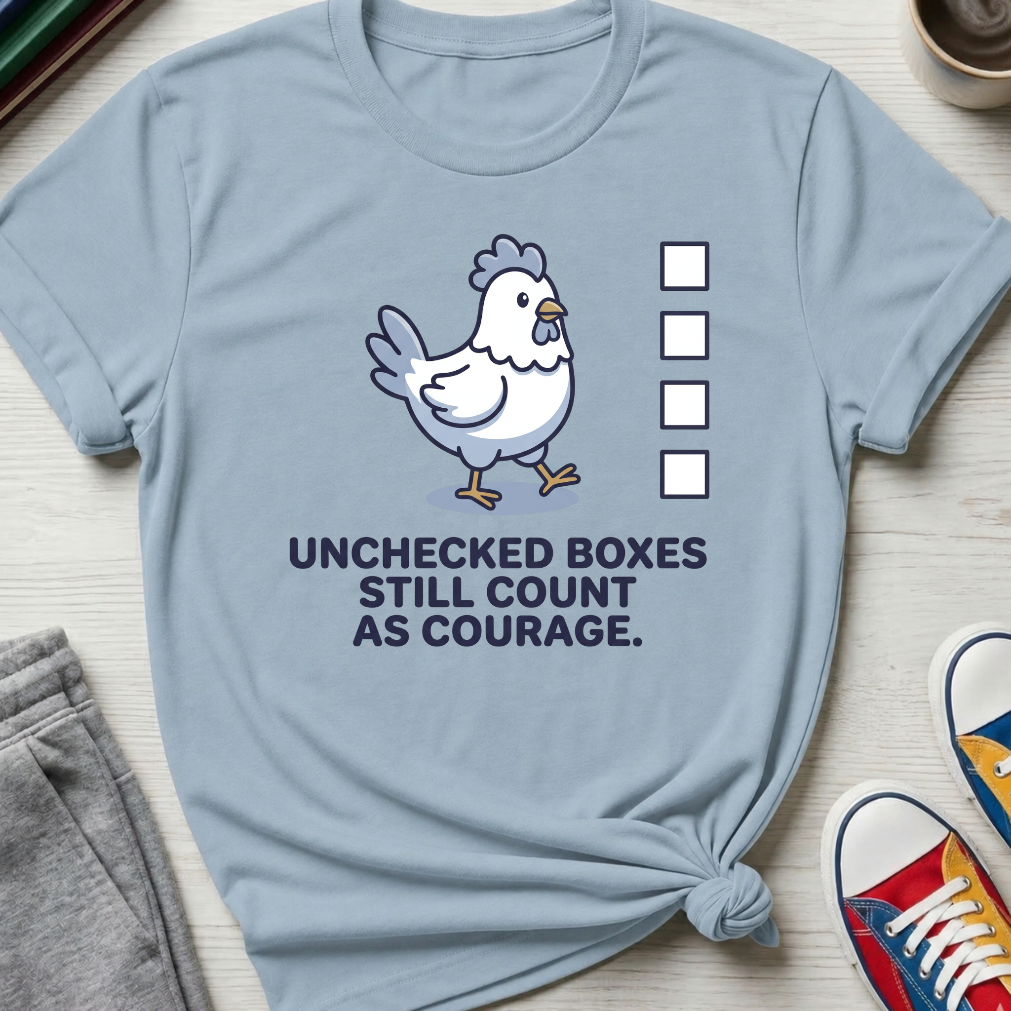 Unchecked Box Courage | T-Shirt