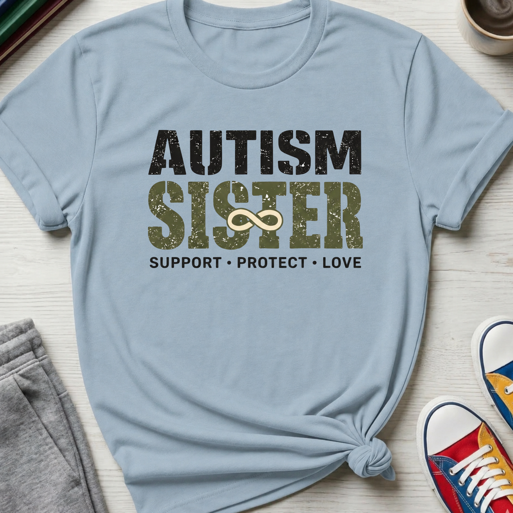 Autism Sister Protect | T-Shirt