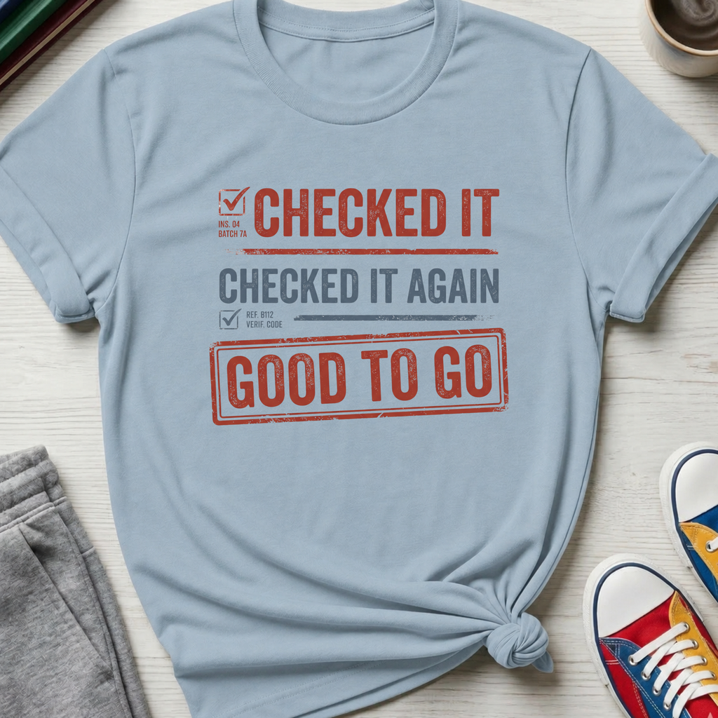 OCD Checked and Stamped | T-Shirt