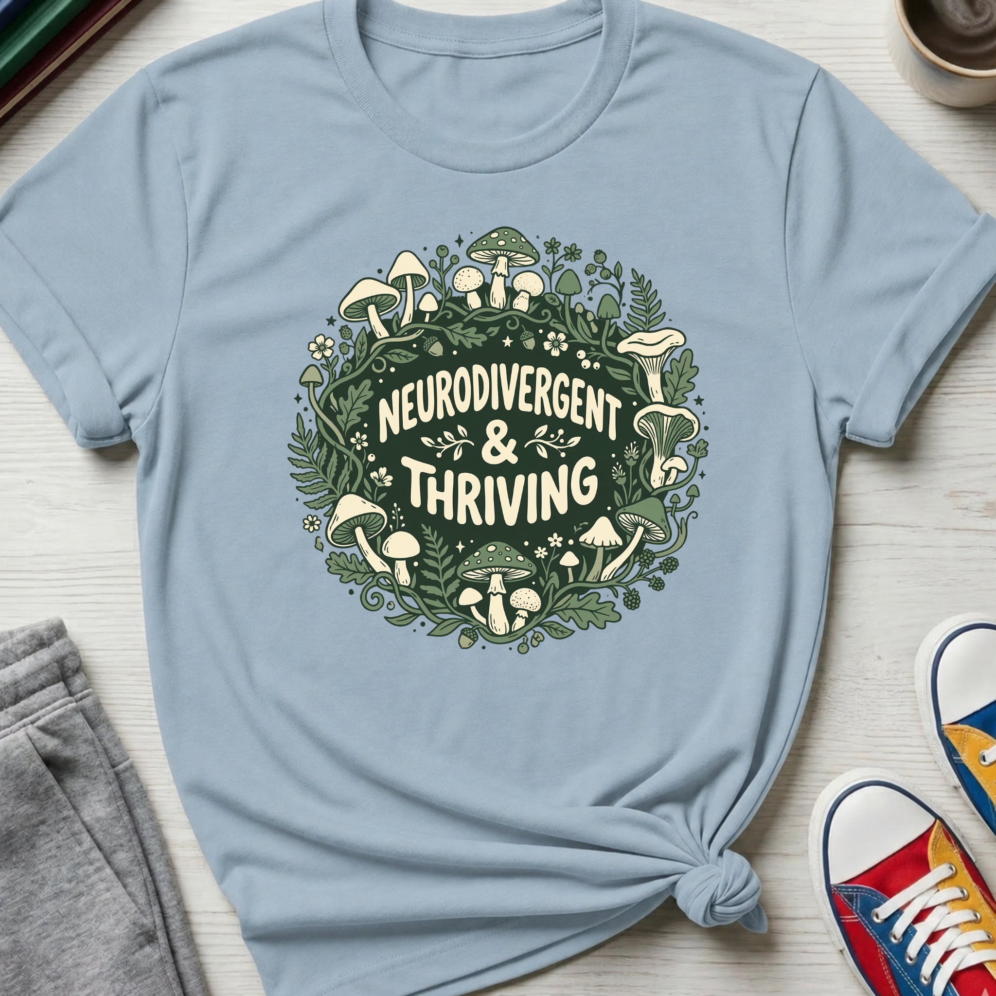 Neurodivergent and Thriving | T-Shirt