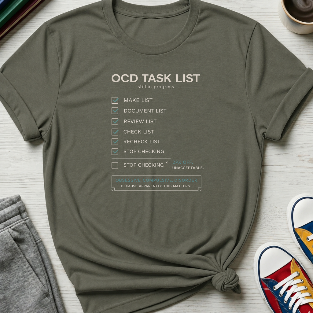OCD Task List | T-Shirt