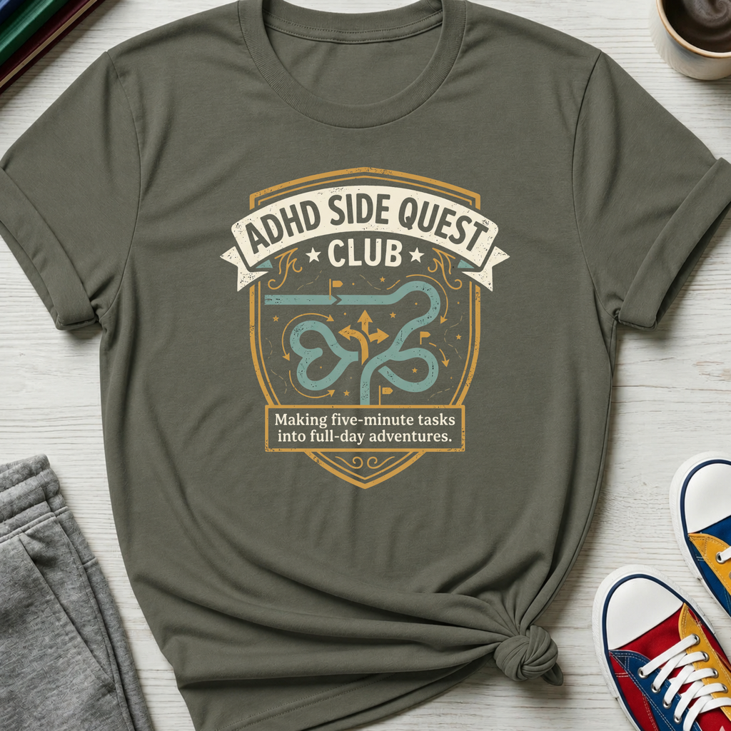 Side Quest Club Adventures | T-Shirt