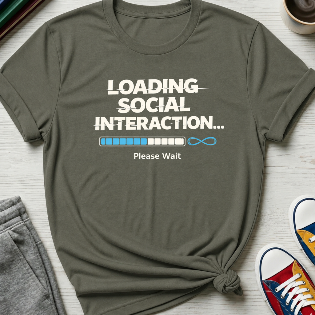 Autism Loading Social Interaction | T-Shirt