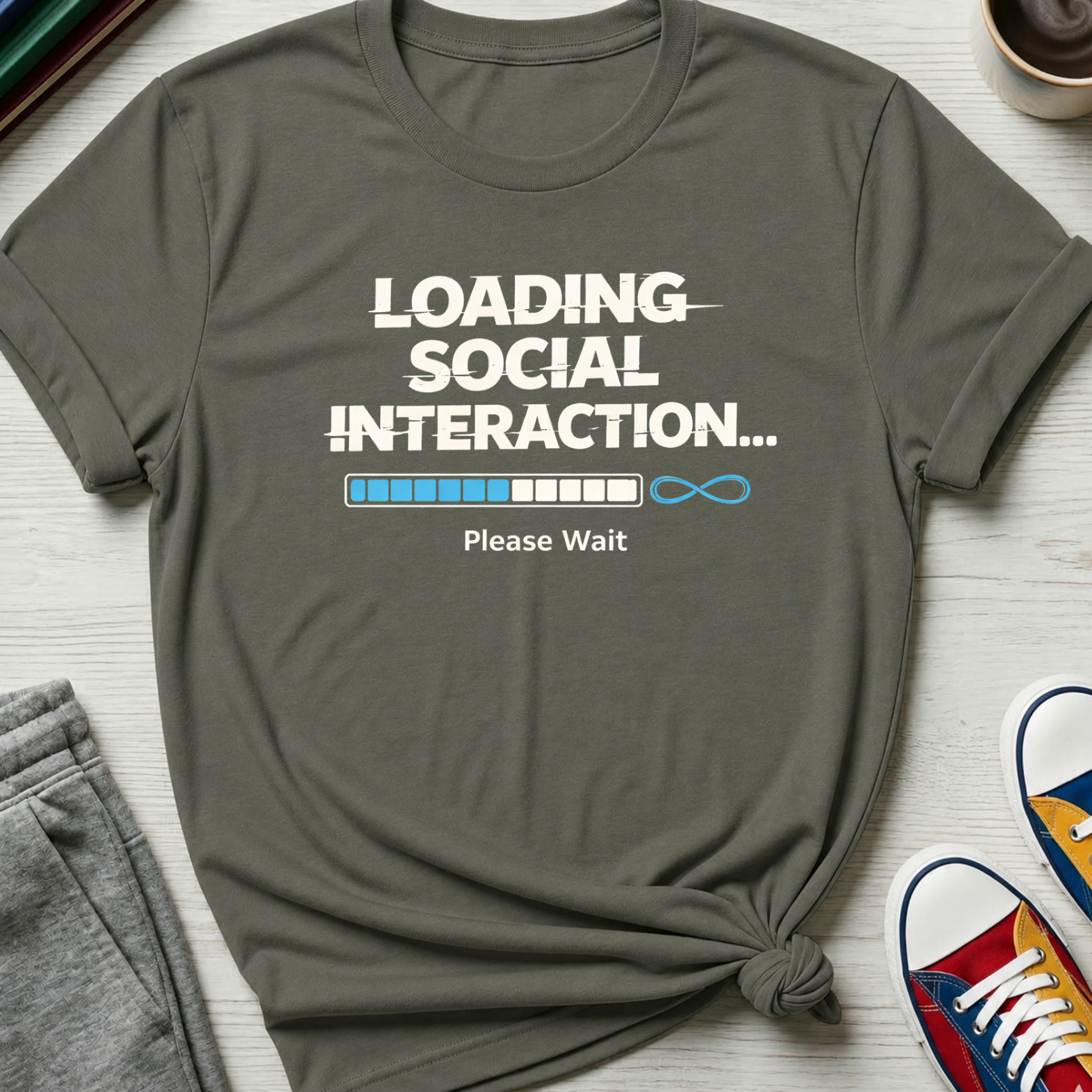 Autism Loading Social Interaction | T-Shirt