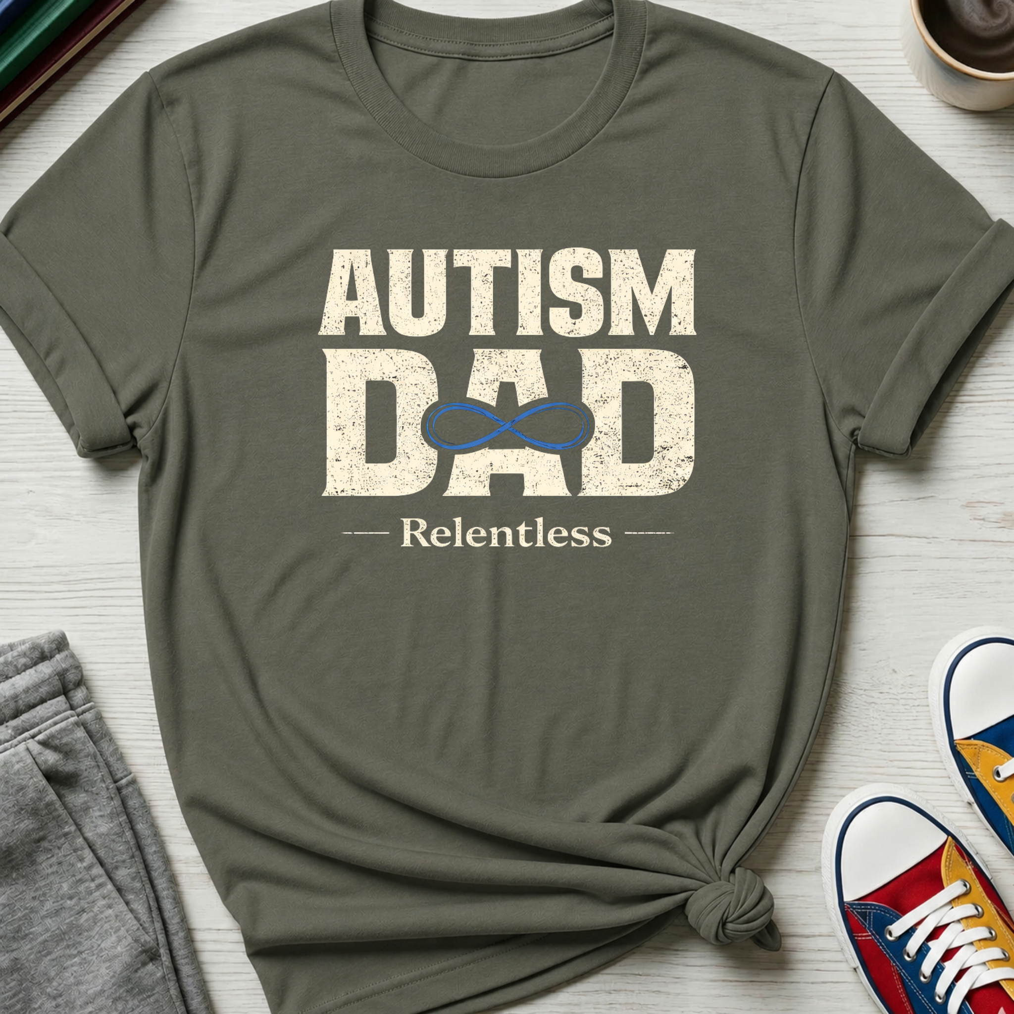 Autism Dad Relentless | T-Shirt