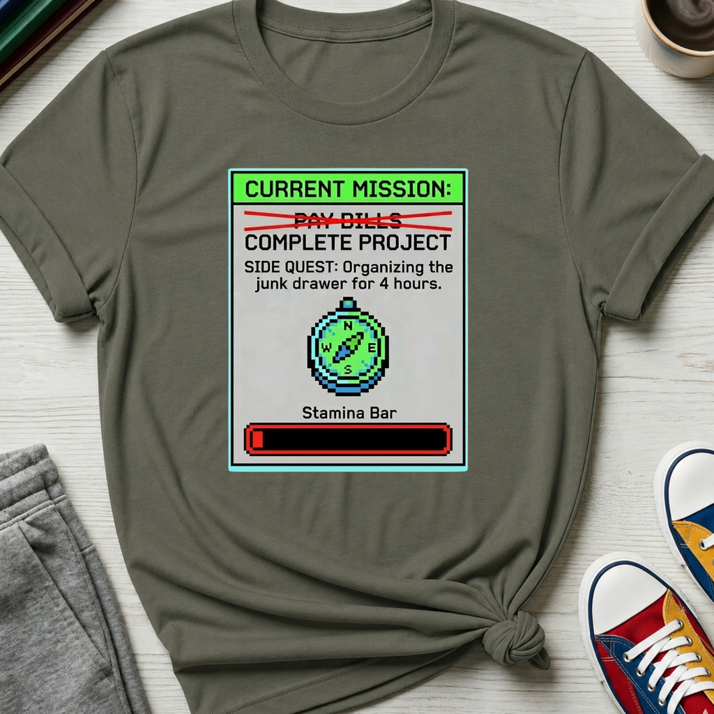 Current Mission: Side Quest | T-Shirt