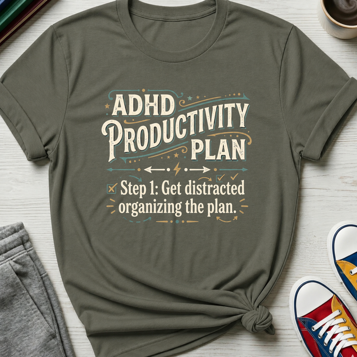 ADHD Productivity Plan | T-Shirt