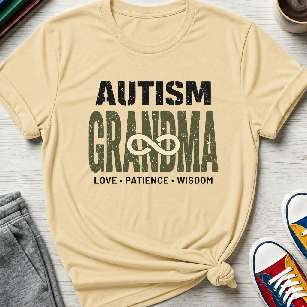 Autism Grandma Wisdom | T-Shirt