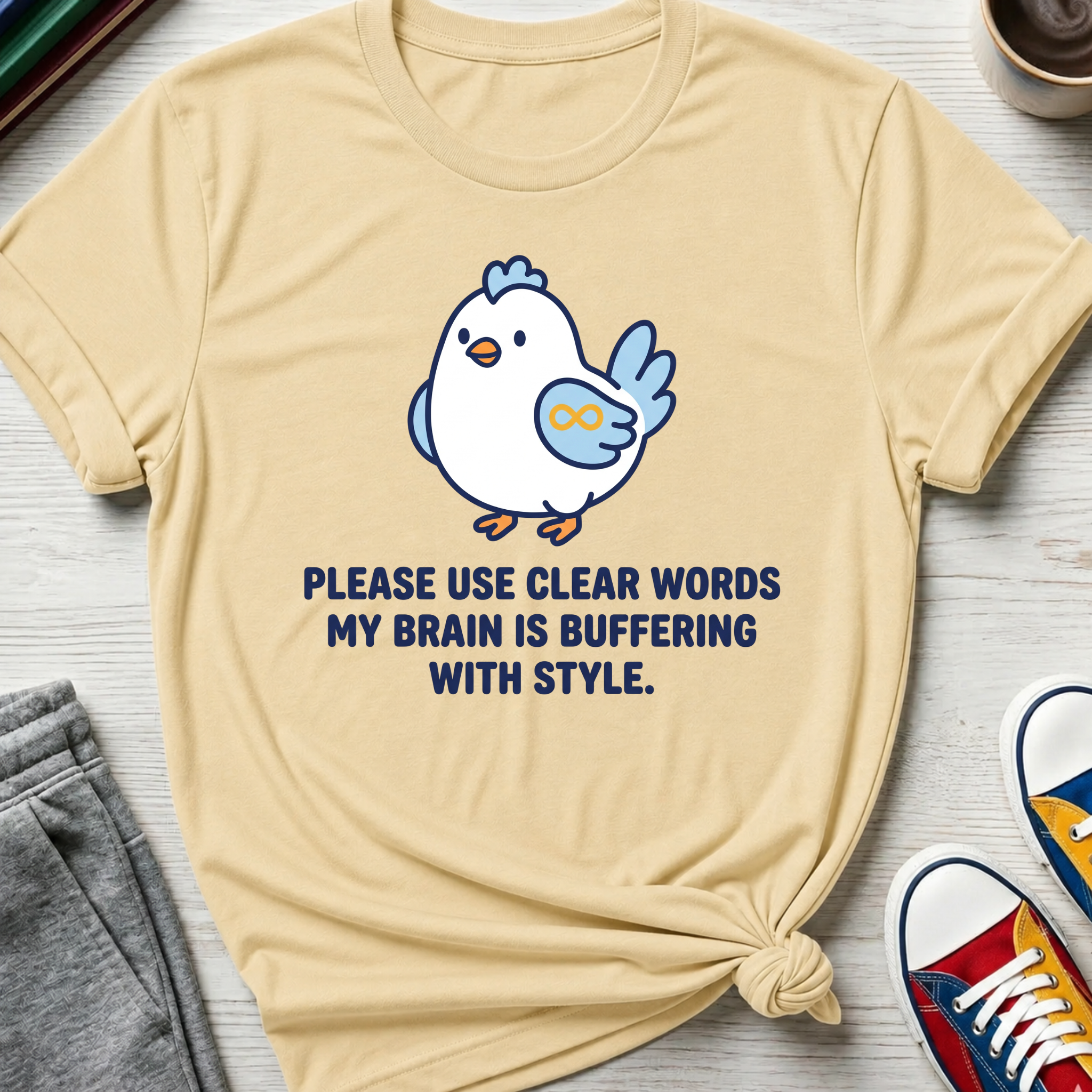 Use Clear Words Chicken | T-Shirt