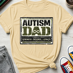 Autism Dad Strength Loyalty | T-Shirt