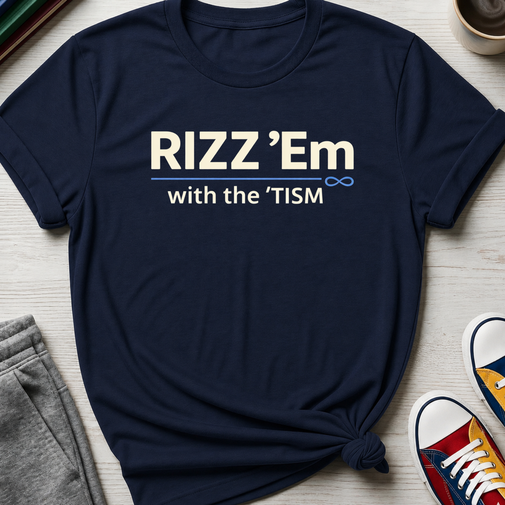 Rizz 'Em with the 'tism | T-Shirt