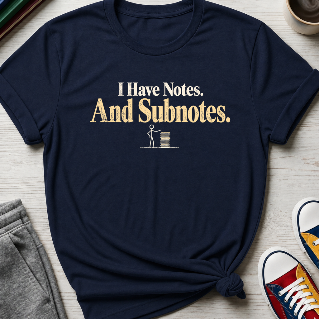 Notes and Subnotes | T-Shirt