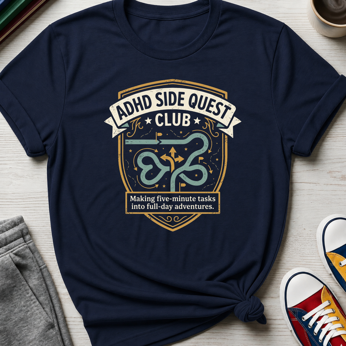 Side Quest Club Adventures | T-Shirt