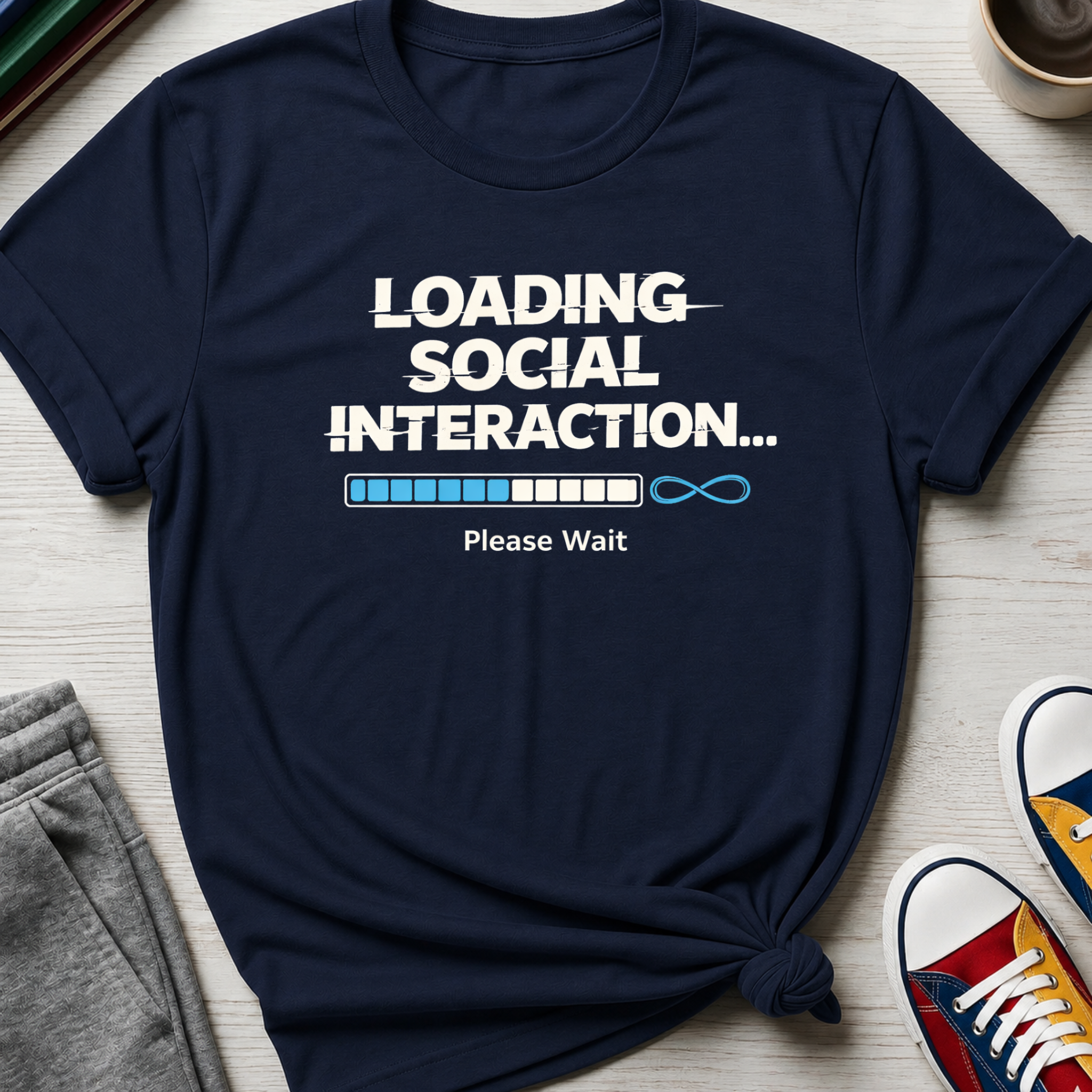 Autism Loading Social Interaction | T-Shirt