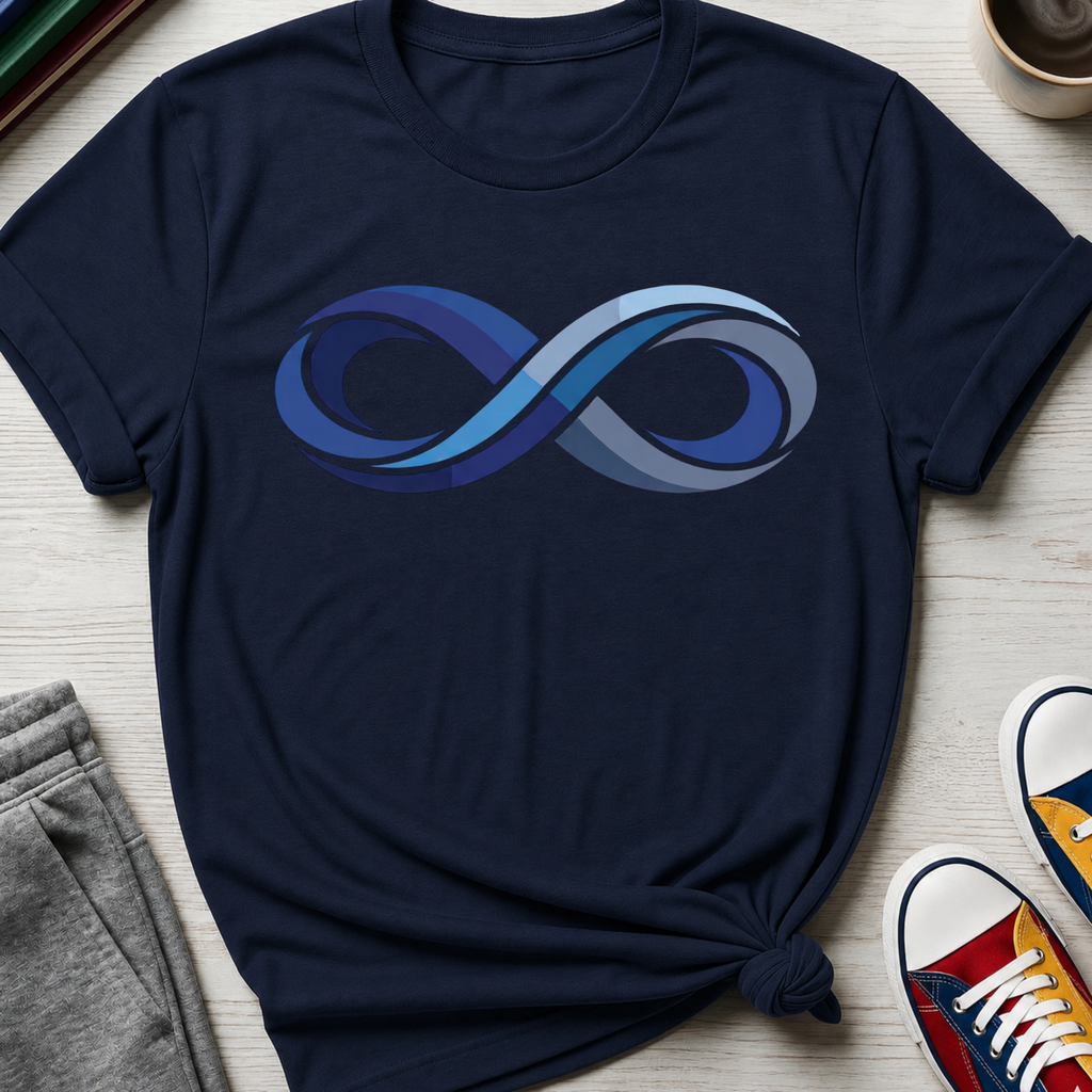 Autism Infinity Loop Edgy | T-Shirt