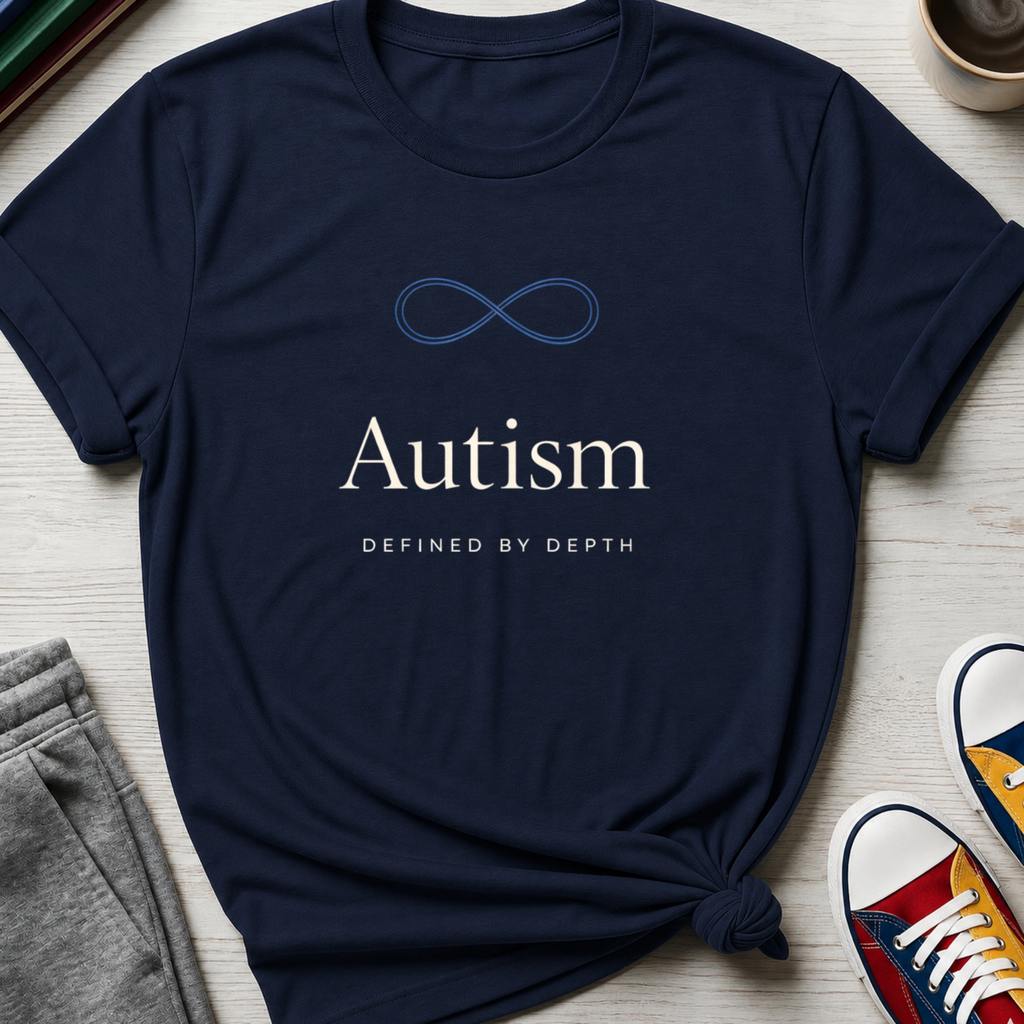 Autism Defined by Depth | T-Shirt