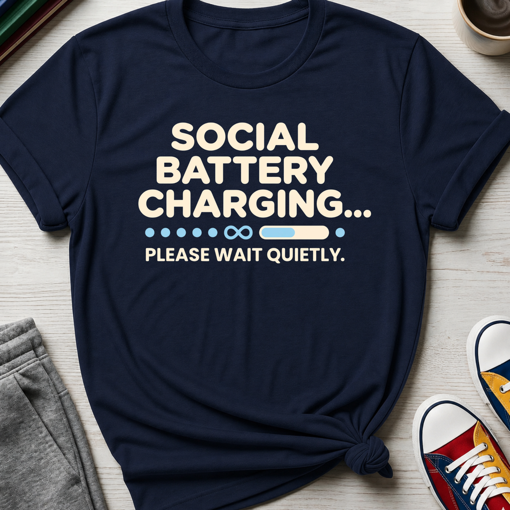 Social Battery Charging | T-Shirt