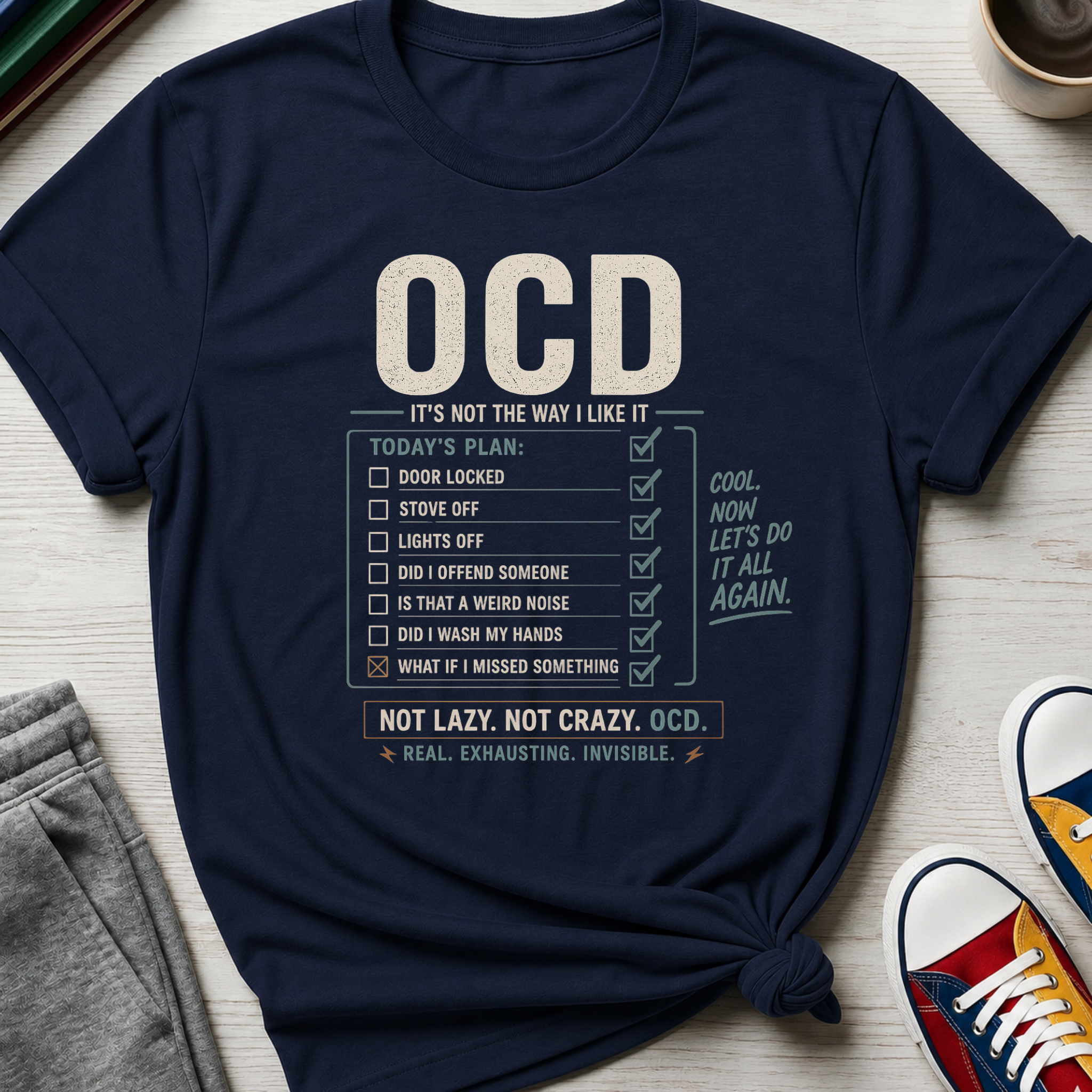 OCD Revised Checklist | T-Shirt